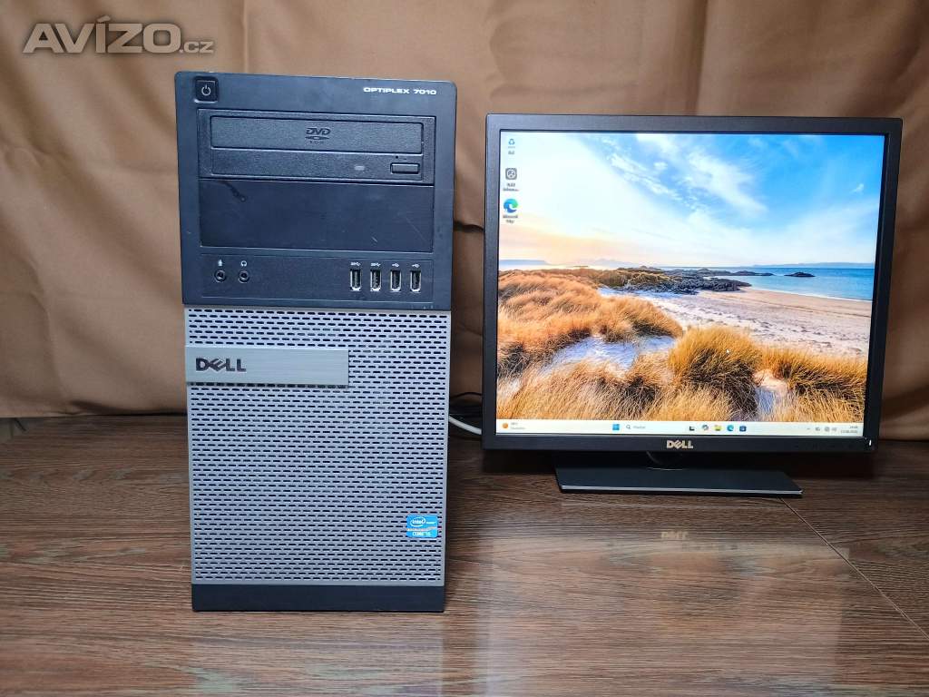 PC#253 Dell Optiplex 7010, Core i5, 250GB, 8GB, DVD, W11