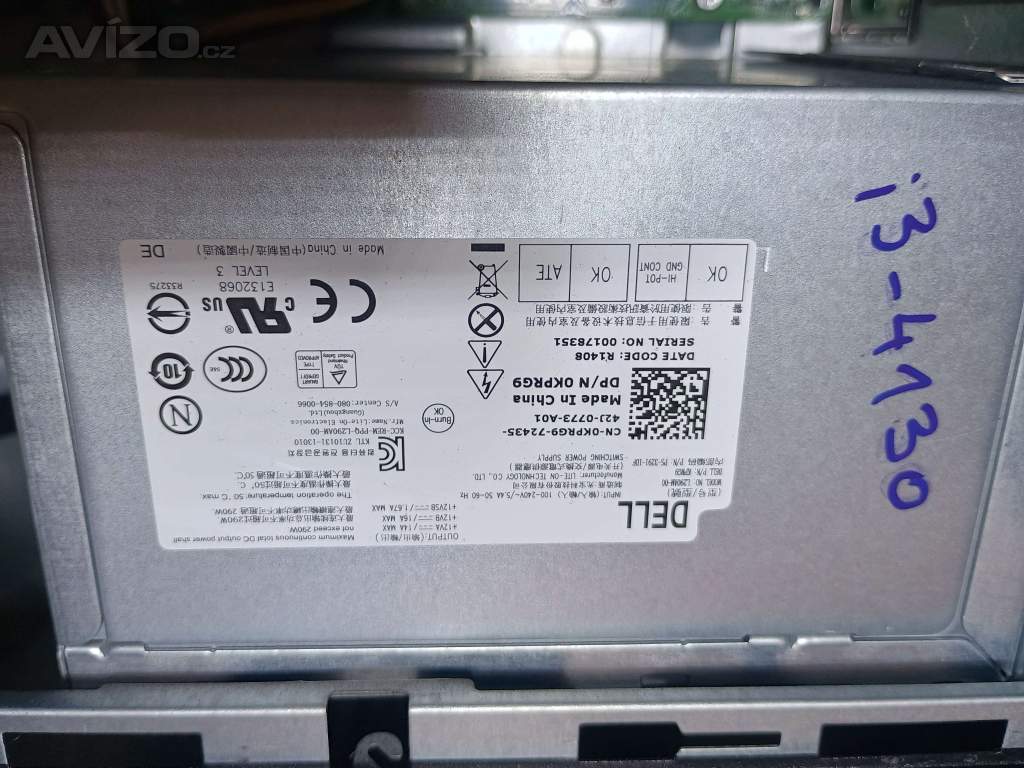 Foto inzerátu PC#250 Dell Optiplex 3020, Core i5, 250GB, 8GB, DVD, W11