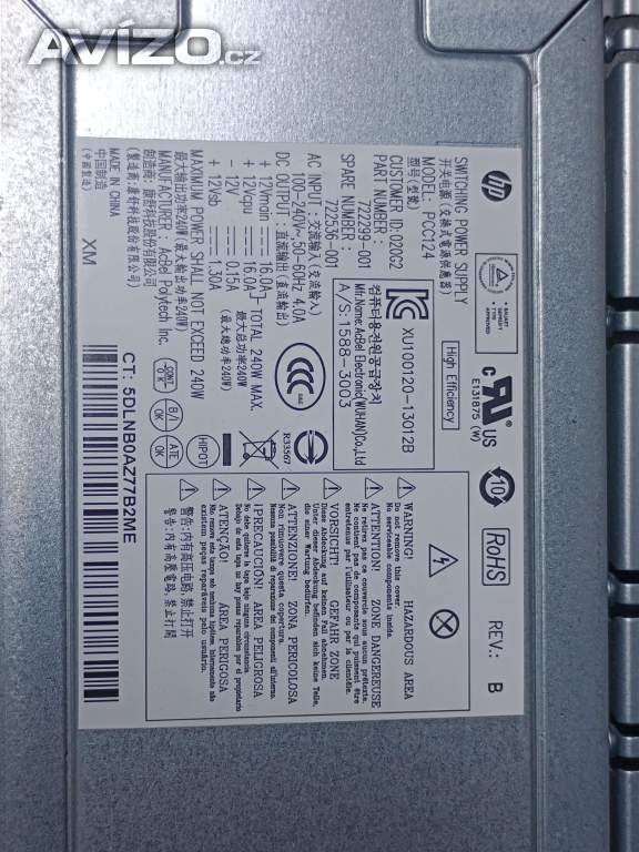 Foto inzerátu PC#099 HP ProDesk 400 G1 SFF, Core i5, 500GB, 8GB, DVD, W11