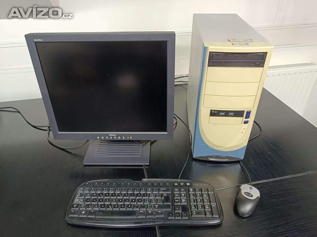 PC + ZDARMA monitor, myš a klávesnice 