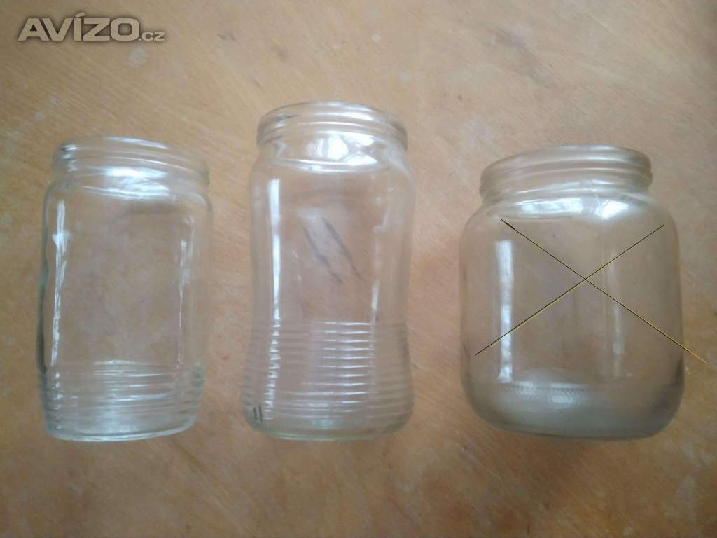 Zavařovací sklenice -větší množství 