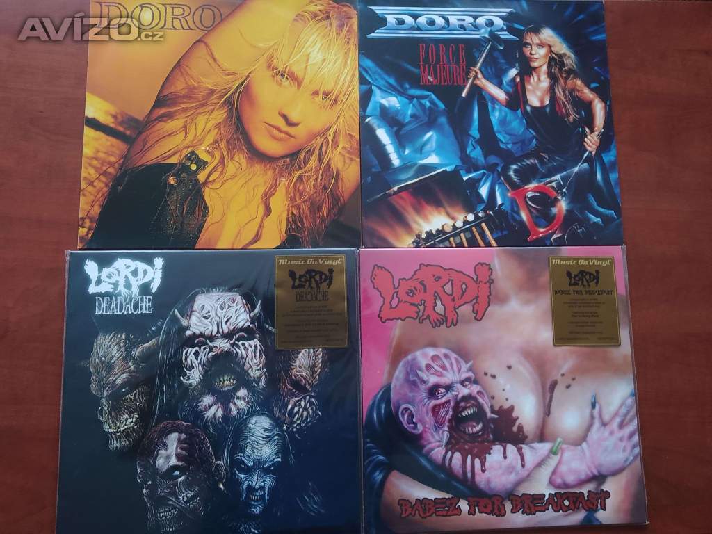 Foto inzerátu PRODÁM MIX LP - RUSH ,M.S.G., IRON MAIDEN...
