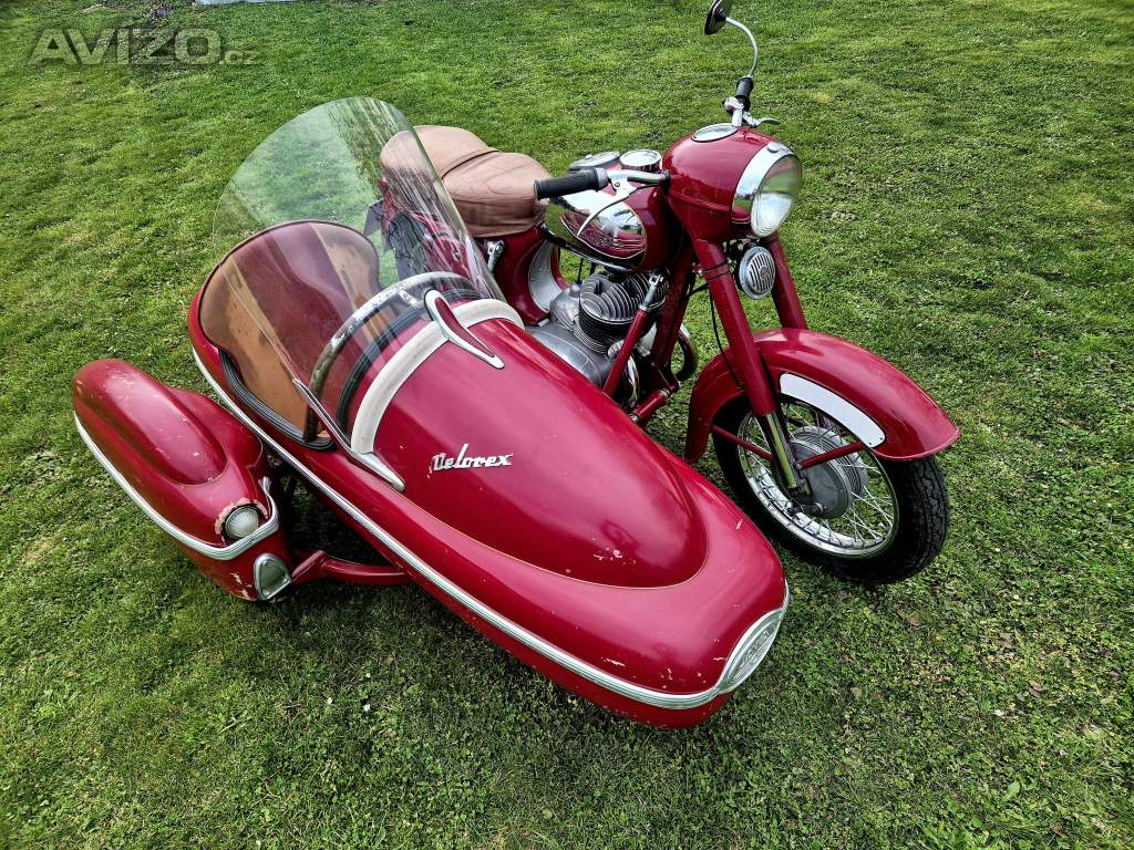 JAWA 350 + SIDECAR VELOREX, STK do 2031