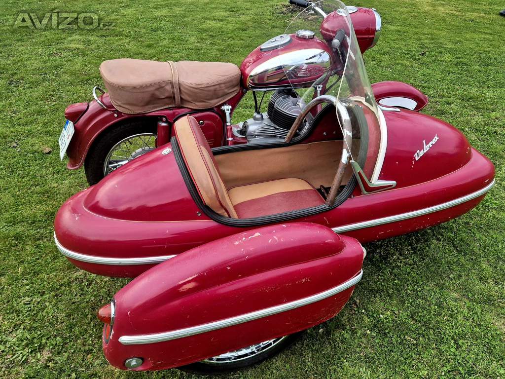 Foto inzerátu JAWA 350 + SIDECAR VELOREX, STK do 2031