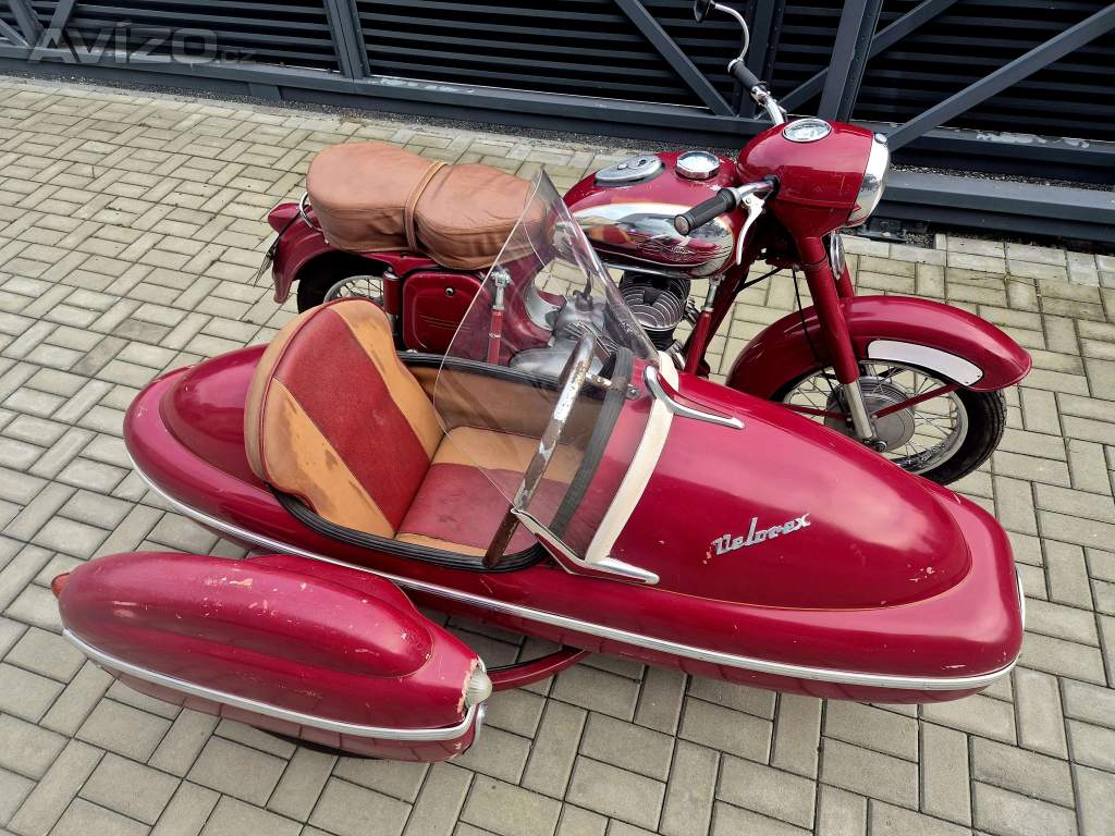 Foto inzerátu JAWA 350 + SIDECAR VELOREX, STK do 2031