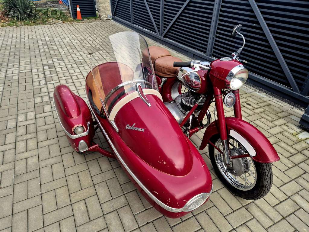 Foto inzerátu JAWA 350 + SIDECAR VELOREX, STK do 2031
