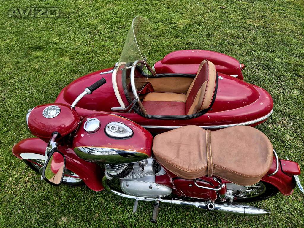 Foto inzerátu JAWA 350 + SIDECAR VELOREX, STK do 2031