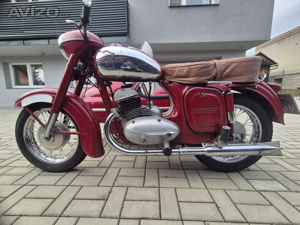 Foto inzerátu JAWA 350 + SIDECAR VELOREX, STK do 2031