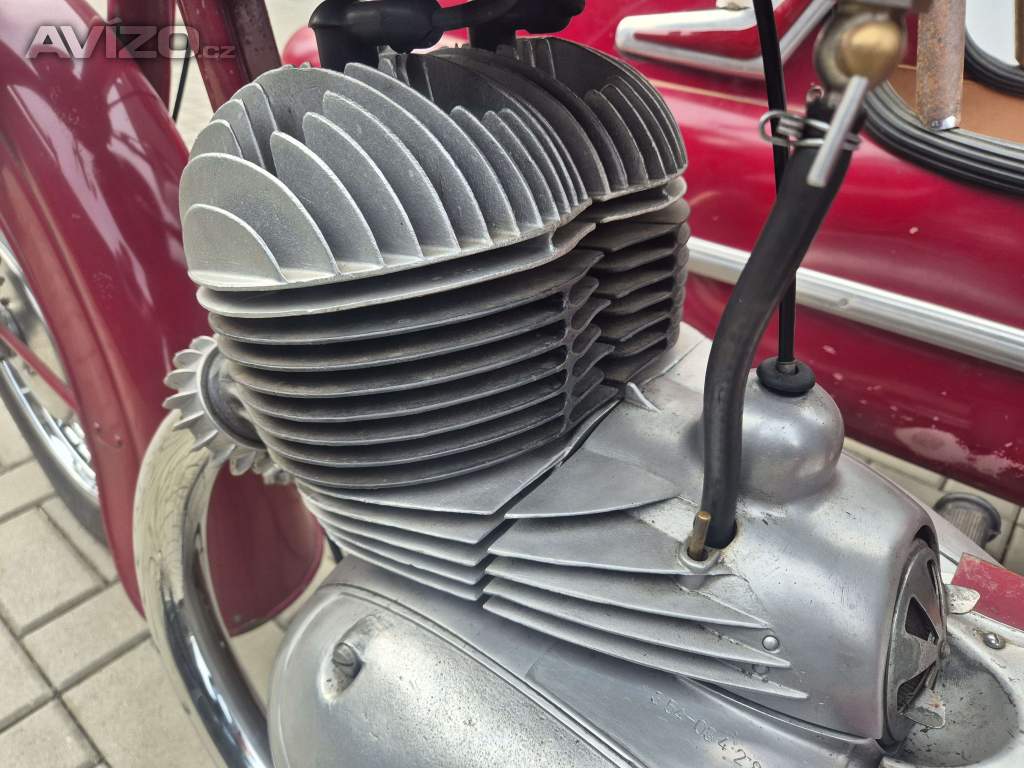 Foto inzerátu JAWA 350 + SIDECAR VELOREX, STK do 2031