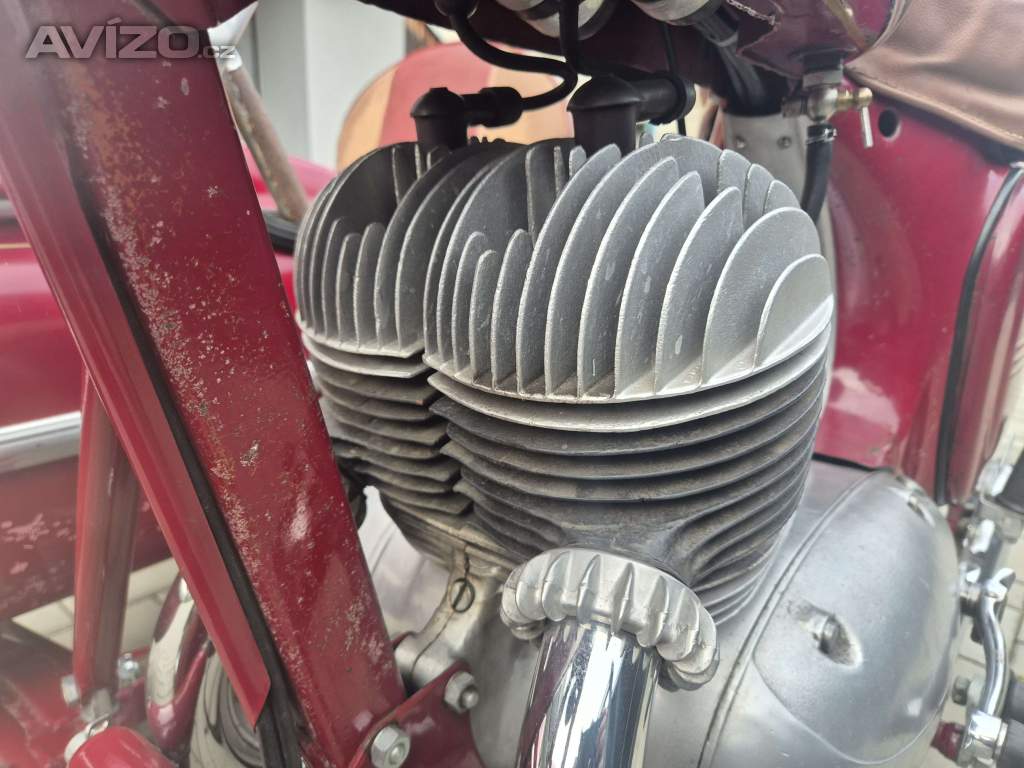 Foto inzerátu JAWA 350 + SIDECAR VELOREX, STK do 2031