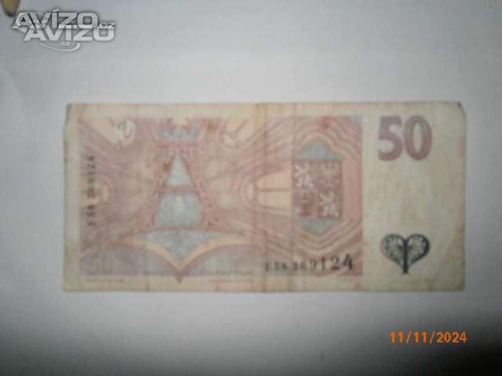 Foto inzerátu 50 koruna