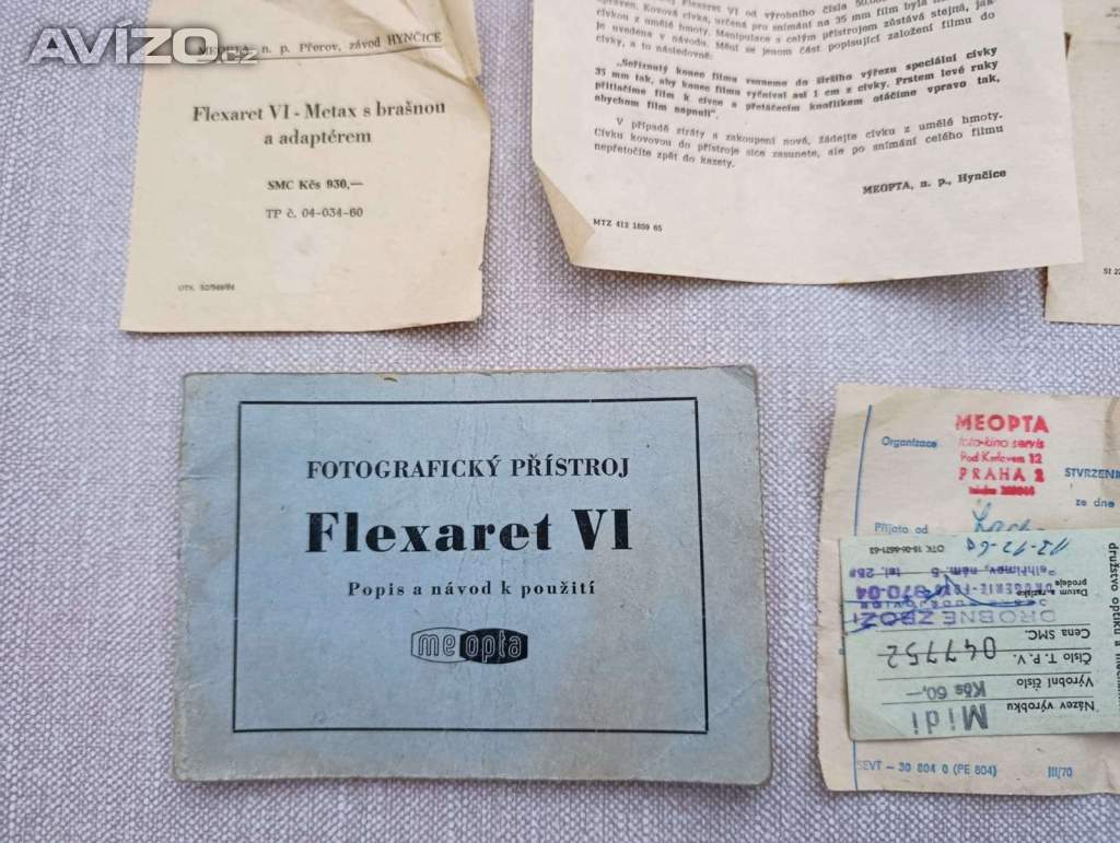 Foto inzerátu Flexaret VI Automat v pěkném sběratelském kompletu
