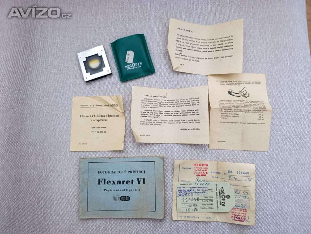Foto inzerátu Flexaret VI Automat v pěkném sběratelském kompletu