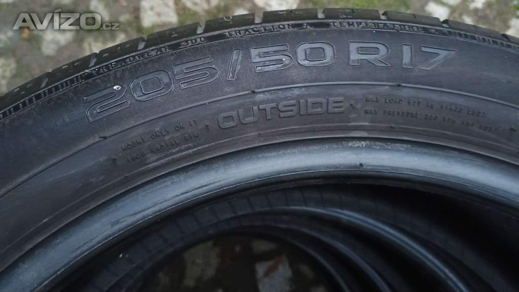 Foto inzerátu sada pneu Nokian 205/50 R17, 6-7mm (#165)