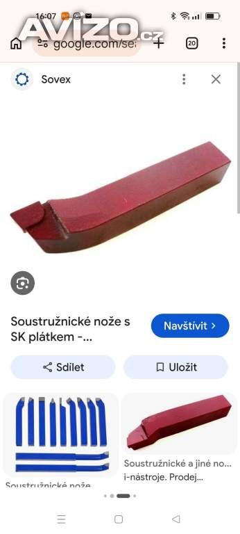 Foto inzerátu Soustružnické nože