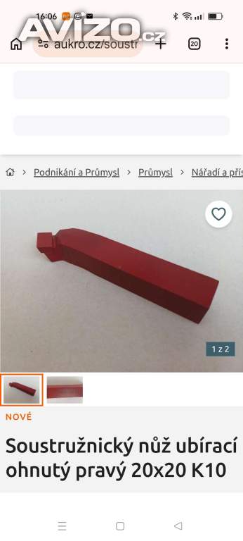 Foto inzerátu Soustružnické nože