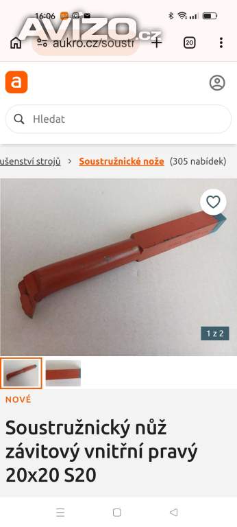 Foto inzerátu Soustružnické nože