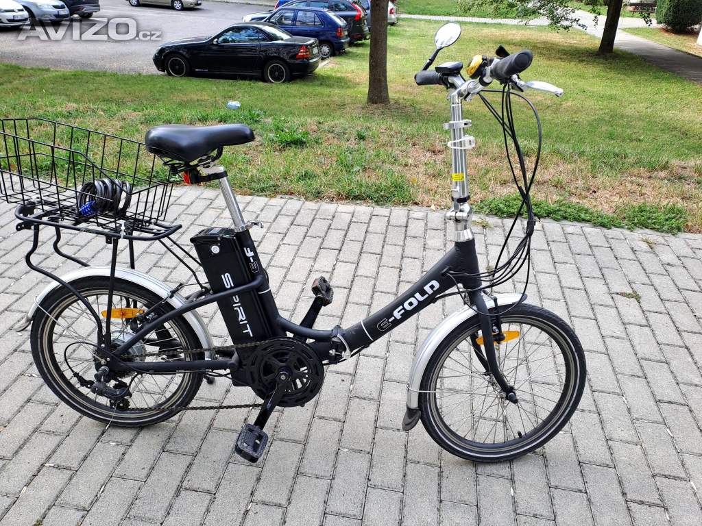 Skládací elektrokolo a baterie