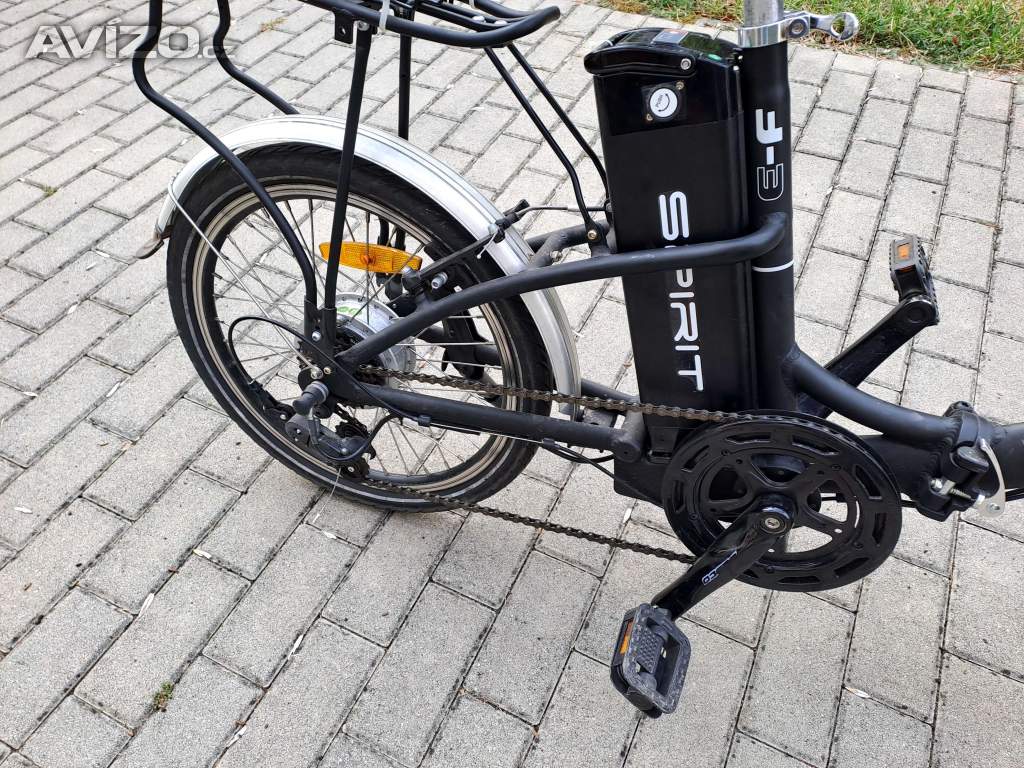 Foto inzerátu Skládací elektrokolo a baterie