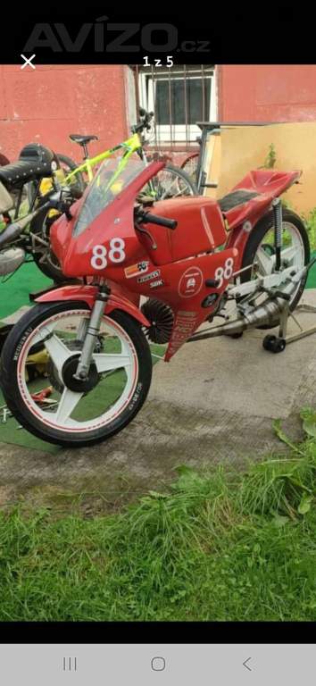 Jawa 50 pionýr kapotáž GP, RS, fichtl