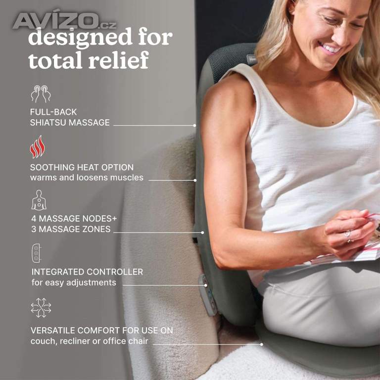 Foto inzerátu Masážní polštář Homedics Shiatsu