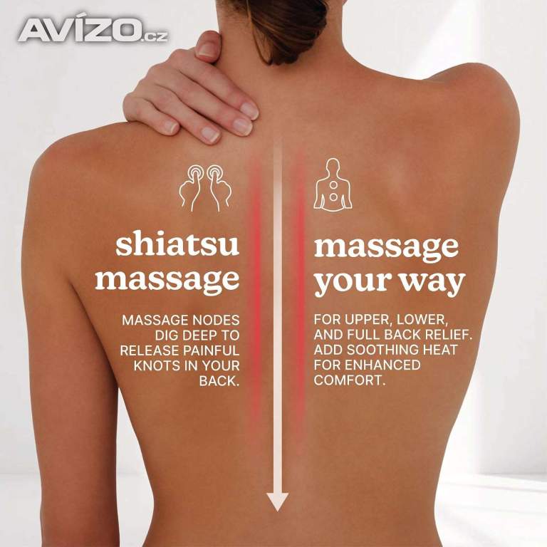 Foto inzerátu Masážní polštář Homedics Shiatsu
