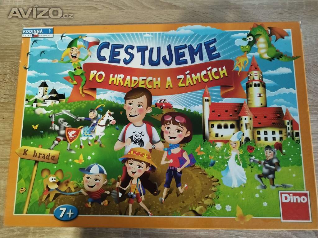 Foto inzerátu Stolní hra Cestujeme po hradech a zámcích