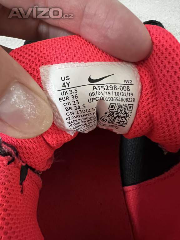 Foto inzerátu Dětské boty Nike