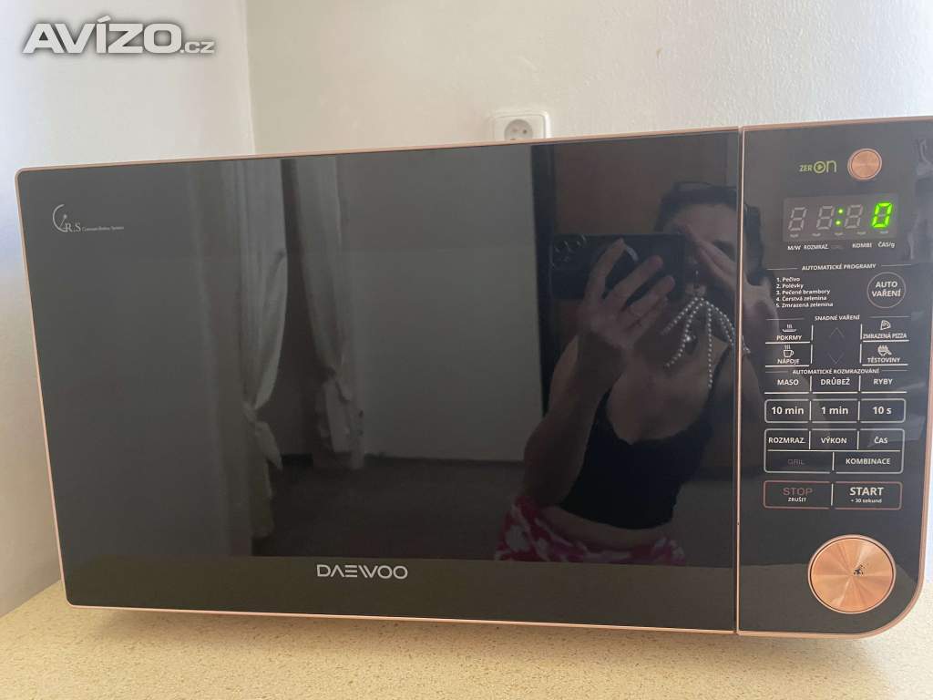 Foto inzerátu ✨ DAEWOO KQG-1NBZ – KRÁSNÁ MIKROVLNNÁ TROUBA S GRILEM, 26 l