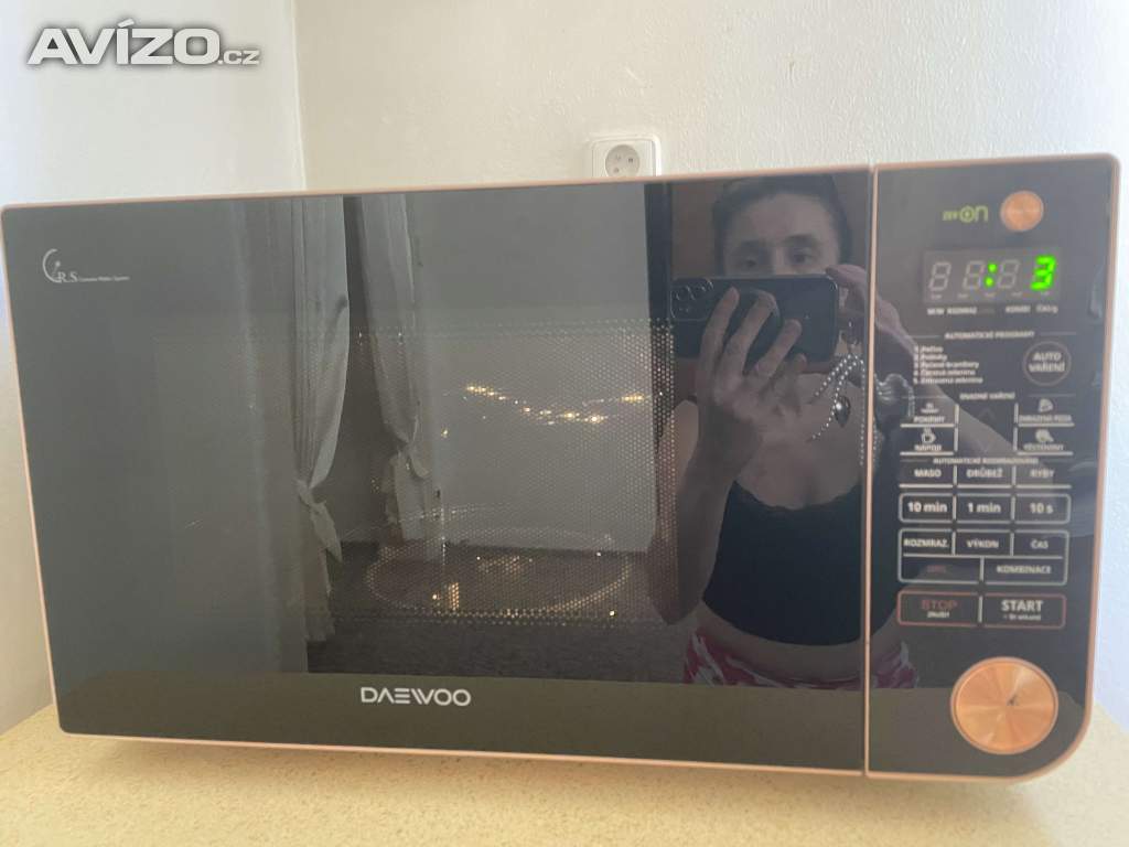 Foto inzerátu ✨ DAEWOO KQG-1NBZ – KRÁSNÁ MIKROVLNNÁ TROUBA S GRILEM, 26 l