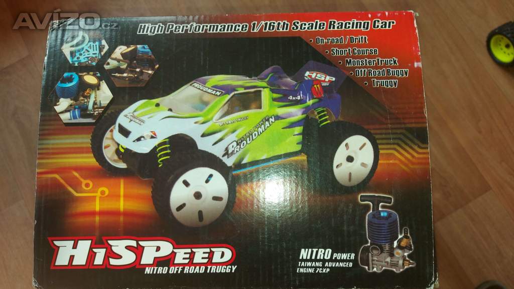 Foto inzerátu Prodám RC model BAJA HiSPEED 1/16 4WD 