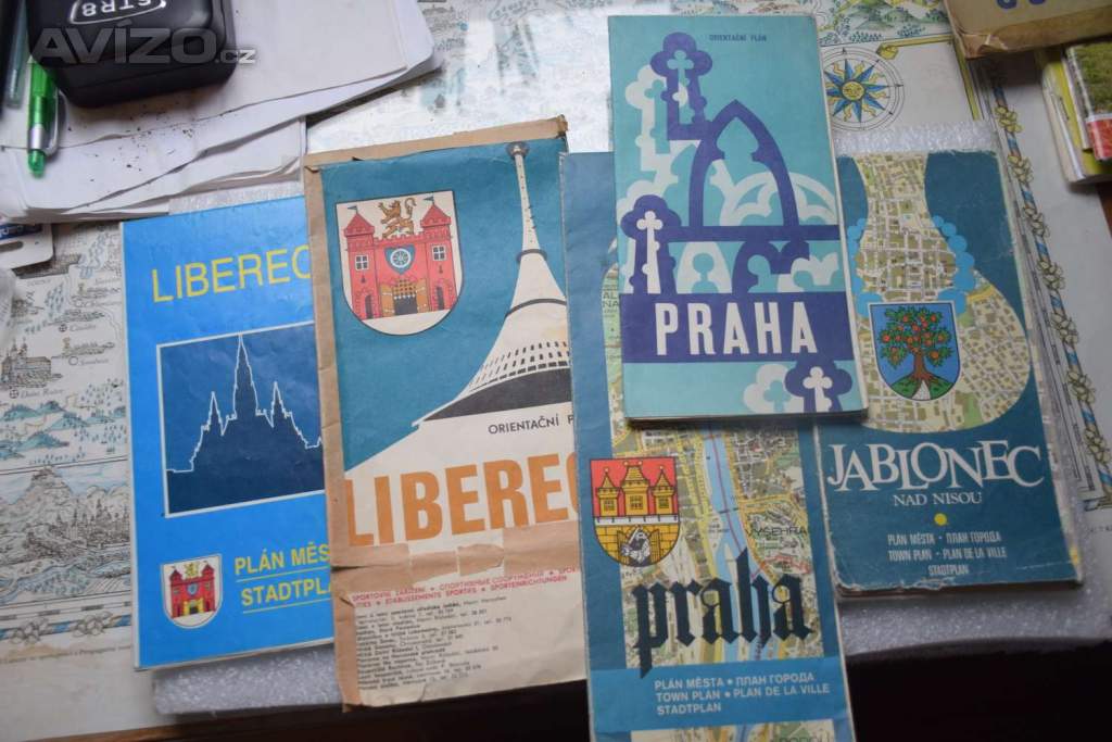 Foto inzerátu Staré mapy - 50 až 80 léta