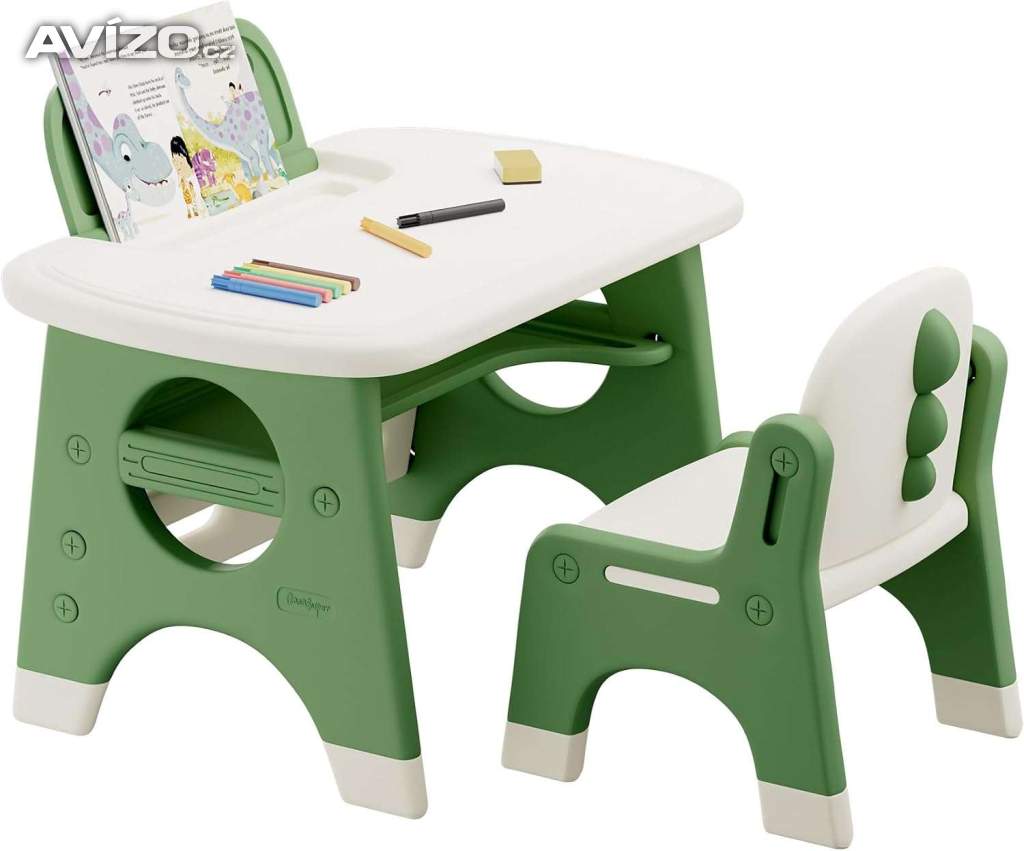Dětský kreslicí stůl a židle BanaSuper 