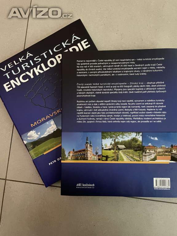 Foto inzerátu VELKÁ TURISTICKÁ ENCYKLOPEDIE – MORAVSKOSLEZSKÝ A ZLÍNSKÝ KRAJ – 2 KNIHY