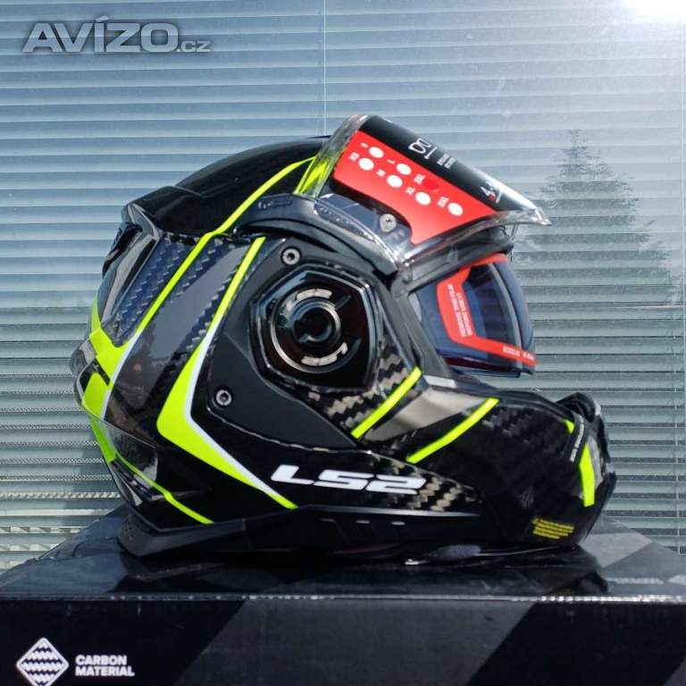 Foto inzerátu Silniční překlápěcí přilba LS2 ADVANT X CARBON FUTURE II