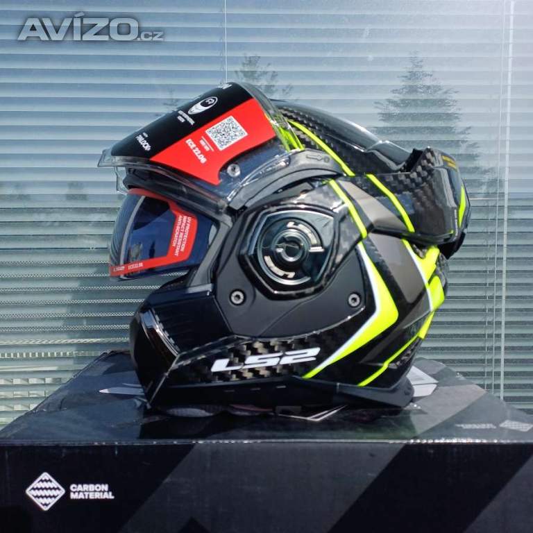 Foto inzerátu Silniční překlápěcí přilba LS2 ADVANT X CARBON FUTURE II