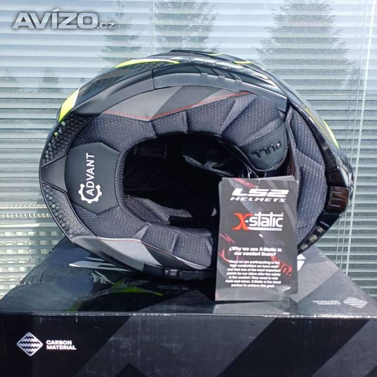 Foto inzerátu Silniční překlápěcí přilba LS2 ADVANT X CARBON FUTURE II