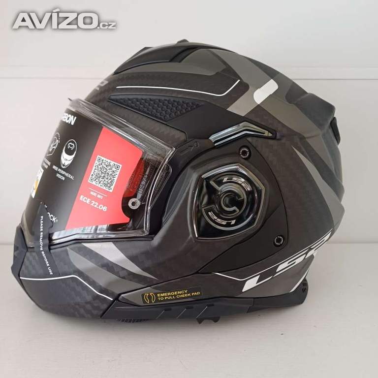 Foto inzerátu Silniční překlápěcí přilba LS2 ADVANT X CARBON - L