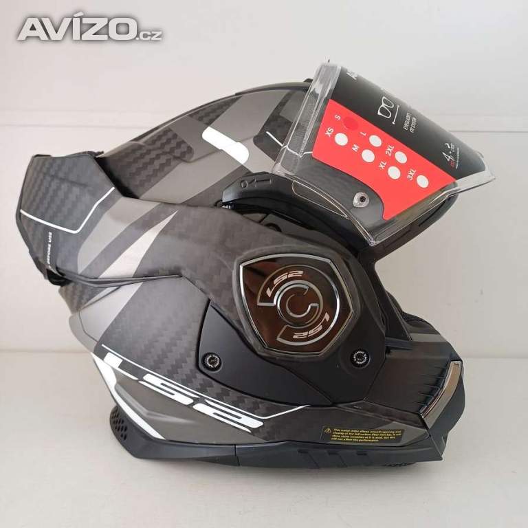 Foto inzerátu Silniční překlápěcí přilba LS2 ADVANT X CARBON - L