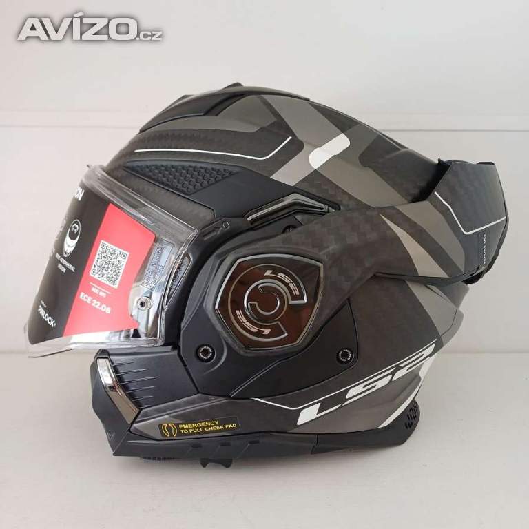 Foto inzerátu Silniční překlápěcí přilba LS2 ADVANT X CARBON - L