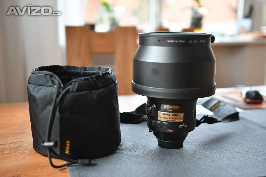 Foto inzerátu Nikon AF-S 200mm f2G ED VR