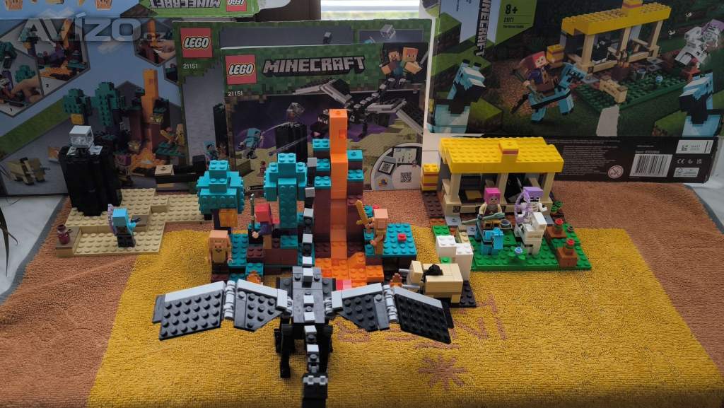 LEGO MINECRAFT x3
