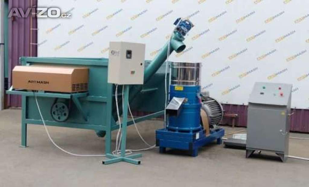 Foto inzerátu Peletovaci lis krmiva/zemědělského odpadu  37 kW+ měkký start