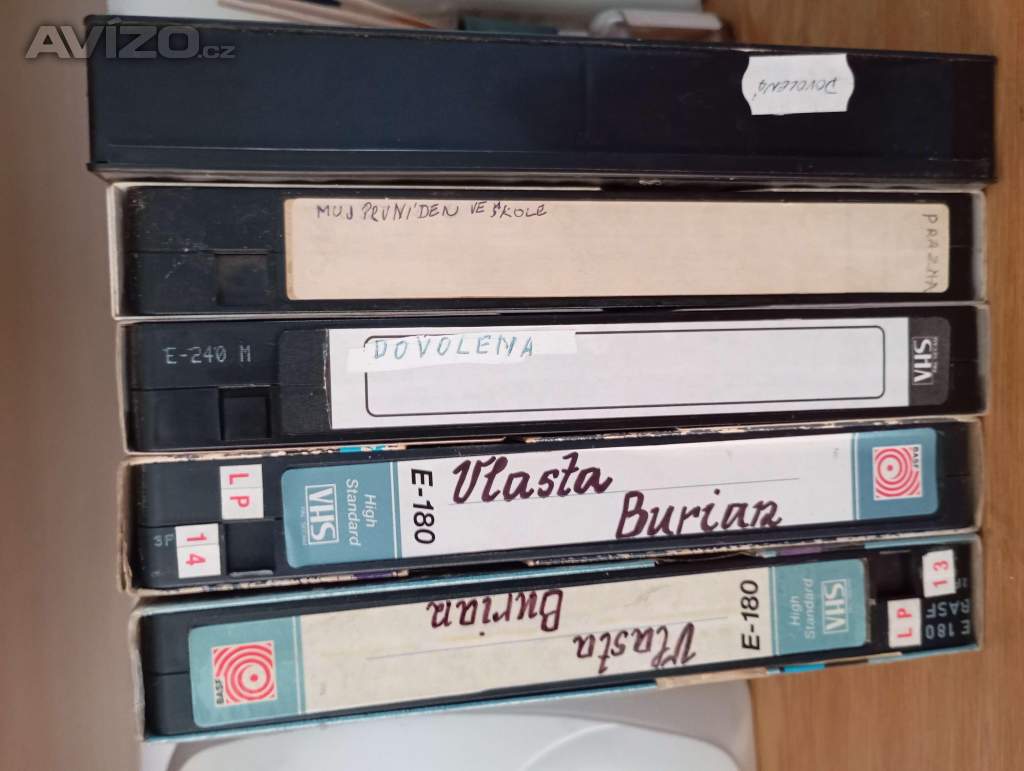 Foto inzerátu VHS kazety..