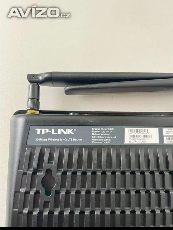 Foto inzerátu Prodám Router TP-Link TL-MR6400 4G/LTE (TL-MR6400) 