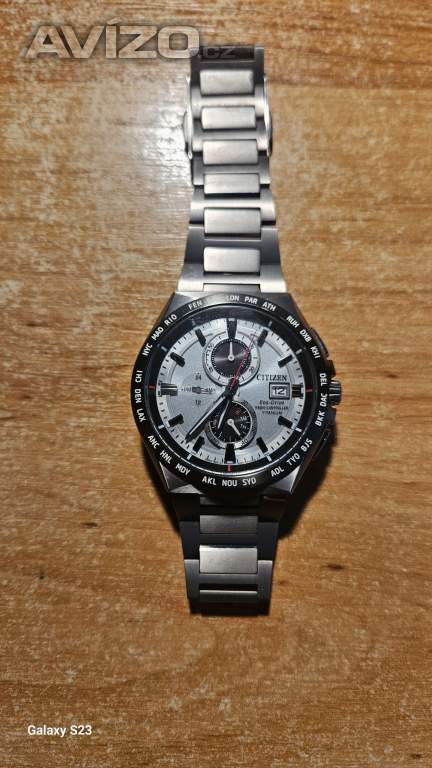 Foto inzerátu Prodám hodinky CITIZEN Watch Worldtime Radio Controlled 