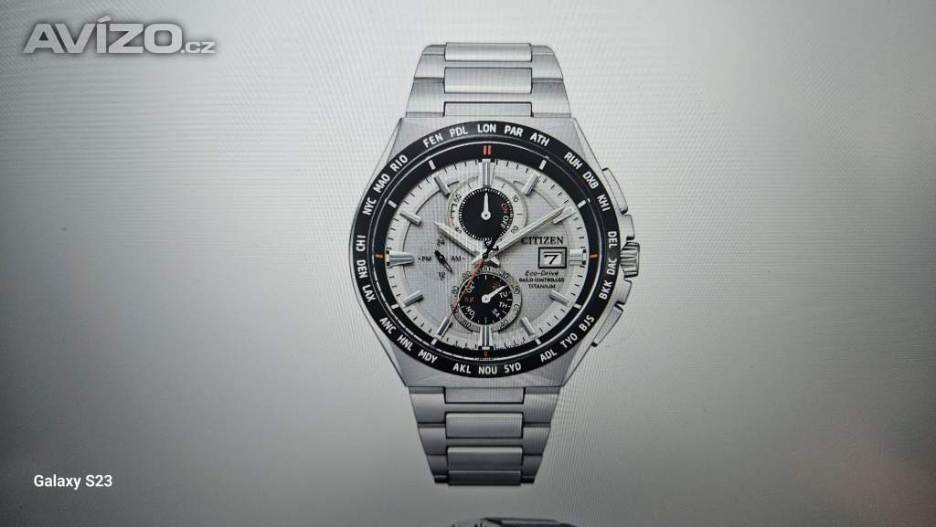 Foto inzerátu Prodám hodinky CITIZEN Watch Worldtime Radio Controlled 
