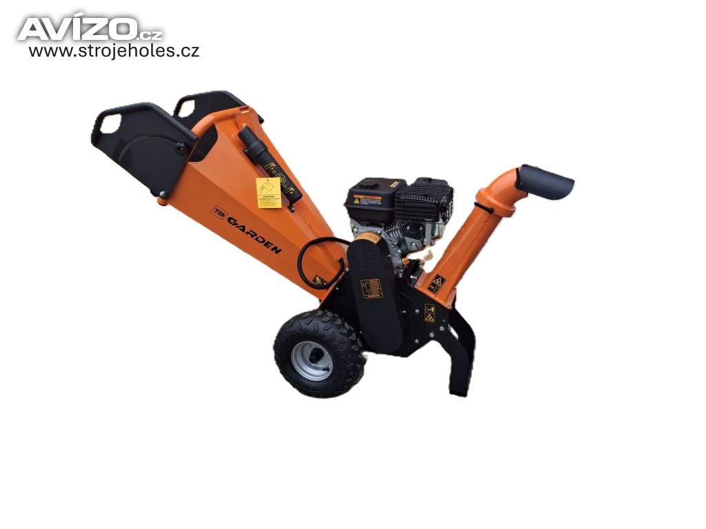 Benzínový štěpkovač GS650 6,5 HP, větve až 10 cm