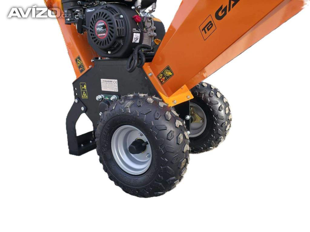 Foto inzerátu Benzínový štěpkovač GS650 6,5 HP, větve až 10 cm