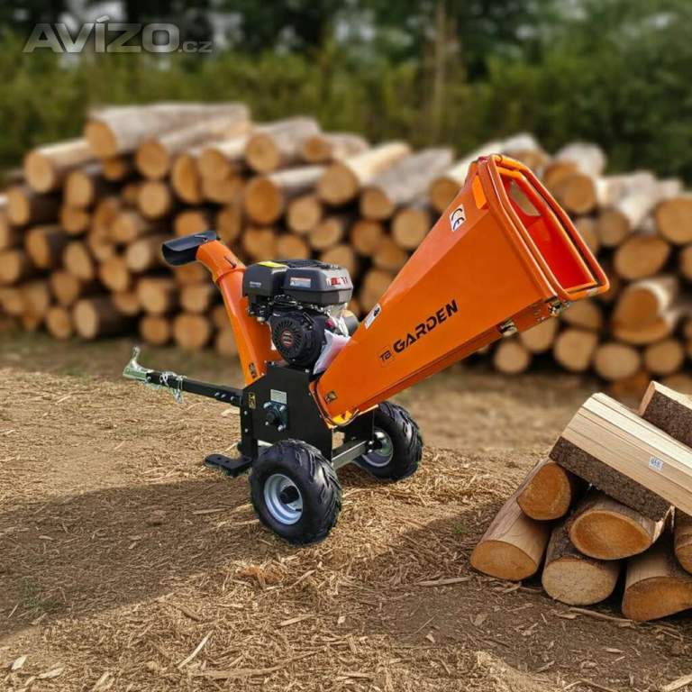 Foto inzerátu Benzínový štěpkovač TB Garden GS1500 15 HP 12 cm